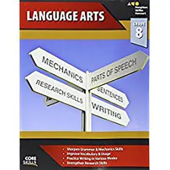 Steck-Vaughn Core Skills Language Arts: Workbook Grade 8, Paperback/Steck-Vaughn Company