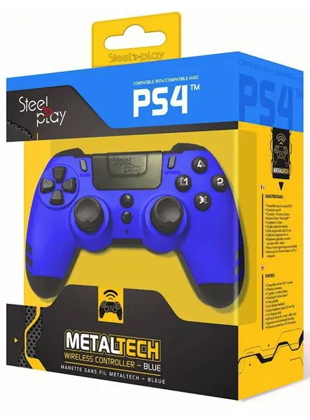 SteelPlay Controller Wireless MetalTech Albastru