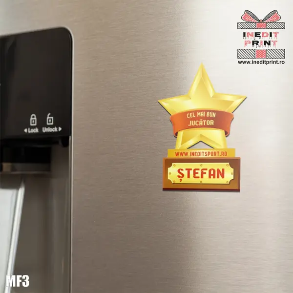 Steluta personalizata Cel mai bun jucator MF3