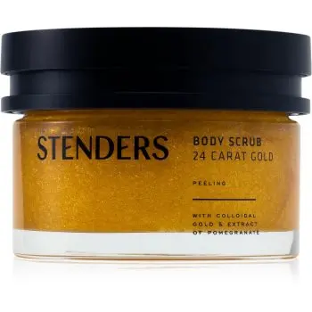 STENDERS 24 Carat Gold exfoliant corporal pentru piele mătăsoasă și netedă cu aur de 24 de karate