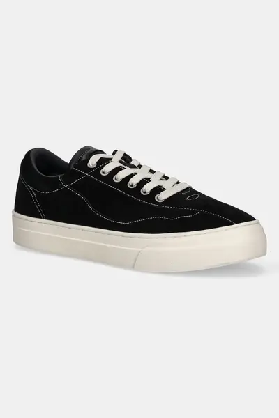 Stepney Workers Club teniși din piele întoarsă Omni Dellow Silk Suede