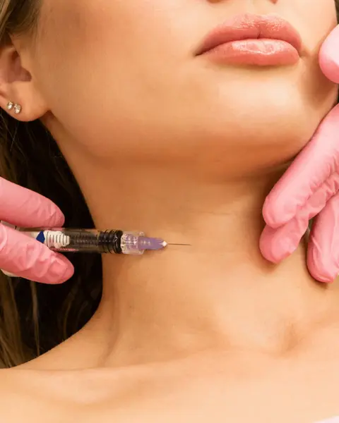 Ștergerea Ridurilor de pe Gât cu Acid Hialuronic - Acid