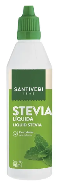Stevie lichidă, fără gluten și lactoză, 90 ml, Santiveri