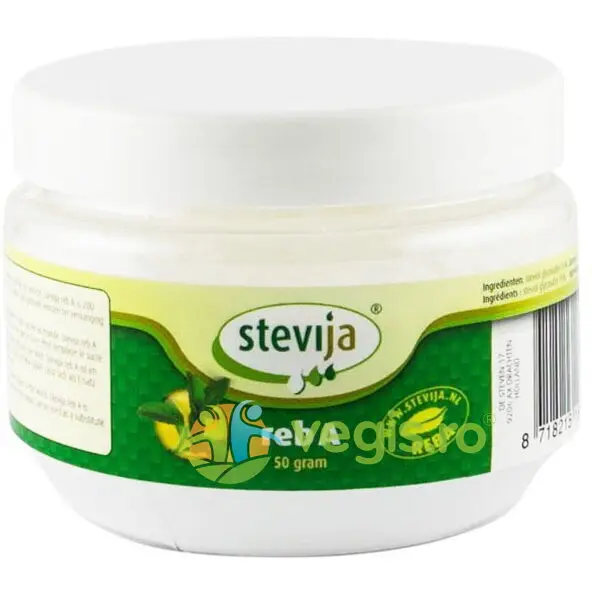 Stevija Reb A Indulcitor Pudra din Stevie foarte Concentrat 50g