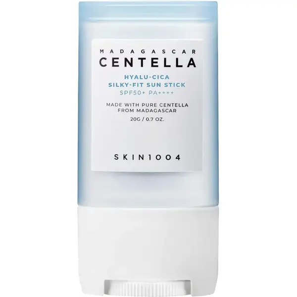Stick pentru fata cu SPF50+ Centella Hyalu-Cica Silky-Fit, 20g, Skin1004