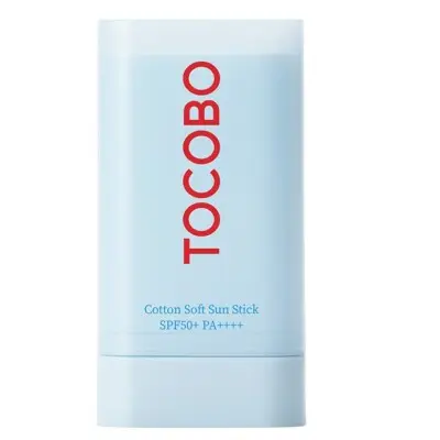 Stick tip crema cu protectie solara SPF50+ PA++++ pentru ten catifelat, TOCOBO, 19g
