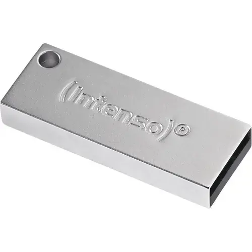 Stick USB 3.0, Intenso, Premium Line, 64 GB, Argintiu