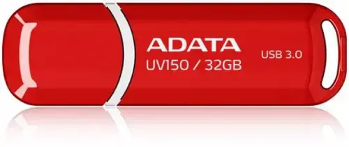 Stick USB A-DATA UV150 32GB, USB 3.0 (Rosu)