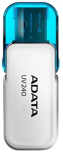 Stick USB A-DATA UV240, 32GB, USB 2.0 (Alb)