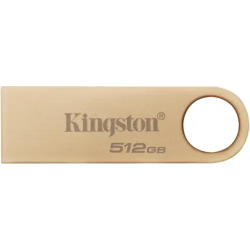 Stick USB Kingston DataTraveler SE9 G3, 512GB, USB 3.2 Gen1, Metalic, Auriu