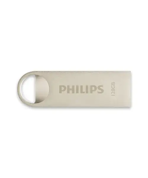 Stick USB Philips Moon Edition, 128GB, USB 2.0 (Argintiu)