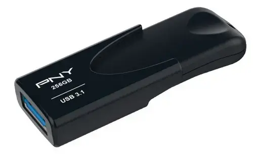 Stick USB PNY Attache 4, 256GB, USB 3.1 (Negru)