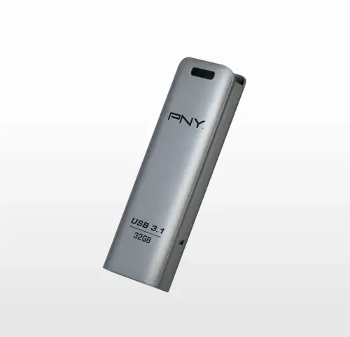 Stick USB PNY Elite Steel, 32GB, USB 3.1 (Argintiu)