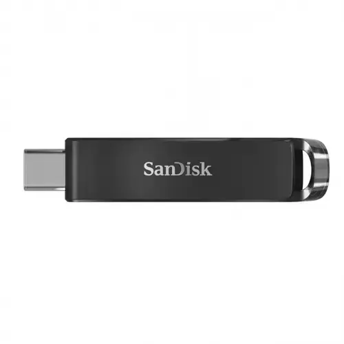 Stick USB SanDisk Ultra, 128GB, USB Type-C (Negru)