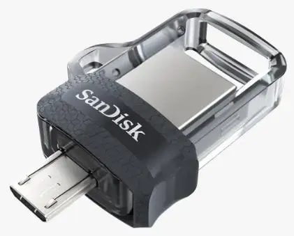 Stick USB Sandisk Ultra Dual Drive, 32GB, USB 3.0 (Gri)