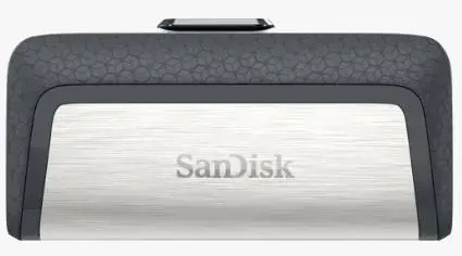 Stick USB Sandisk Ultra Dual Drive, 32GB, USB Type C (Gri/Negru)
