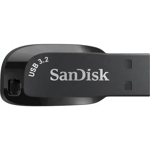 Stick USB SanDisk Ultra Shift, USB-A 3.2, 256GB (Negru)