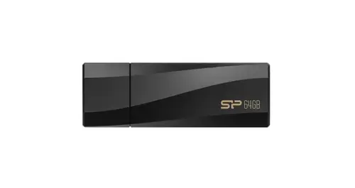 Stick USB Silicon Power Blaze B07, 64GB, USB 3.2 (Negru)