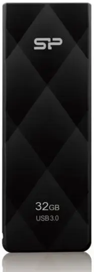 Stick USB Silicon Power Blaze B20, 32GB, USB 3.0 (Negru)