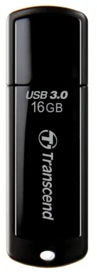 Stick USB Transcend JetFlash 700, 16GB, USB 3.0 (Negru)
