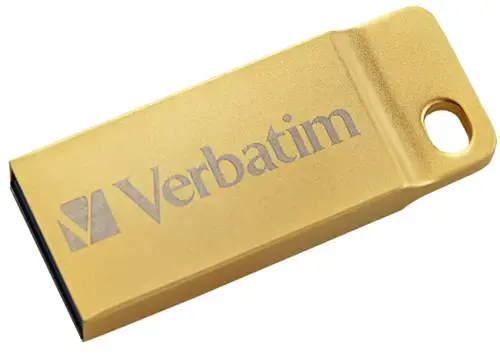 Stick USB Verbatim Metal Executive, 64GB, USB 3.0 (Auriu)