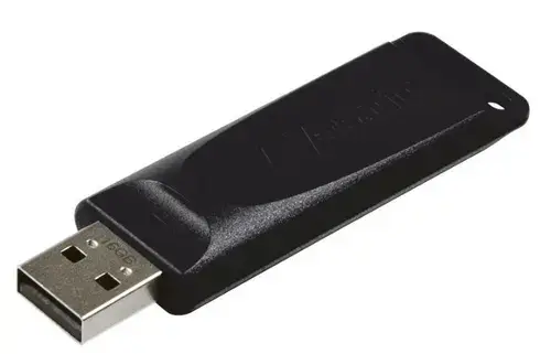 Stick USB Verbatim Slider, 16GB, USB 2.0 (Negru)