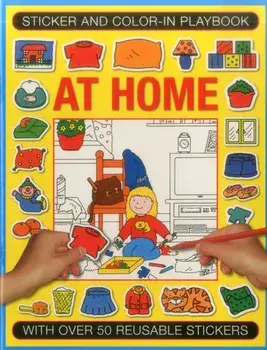 Sticker and Colour-in Playbook: at Home. With Over 50 Reusable Stickers, Paperback/Isabel Clark