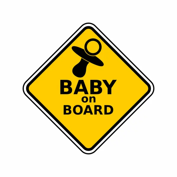 Sticker Auto Baby on board SA13 15 cm