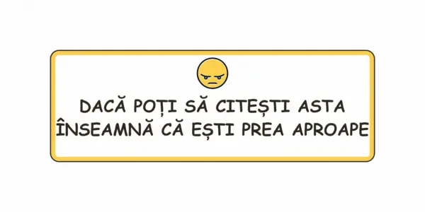 Sticker Auto Daca poti sa citesti asta... SA8 20x40cm