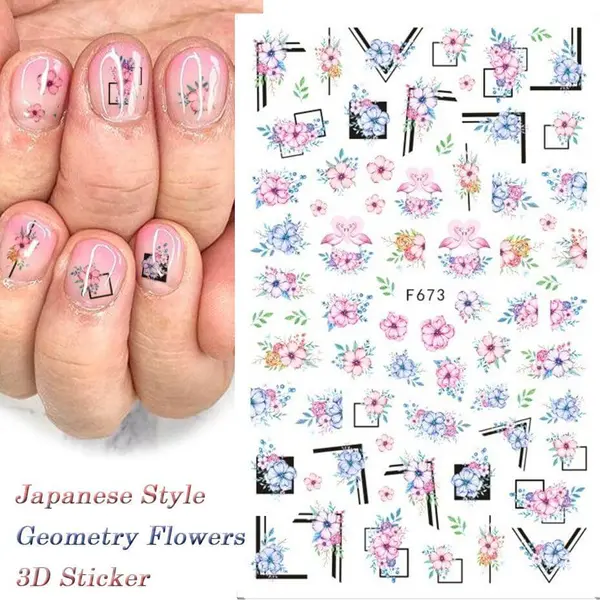 STICKER DECOR UNGHII F673 - F673 - Everin.ro