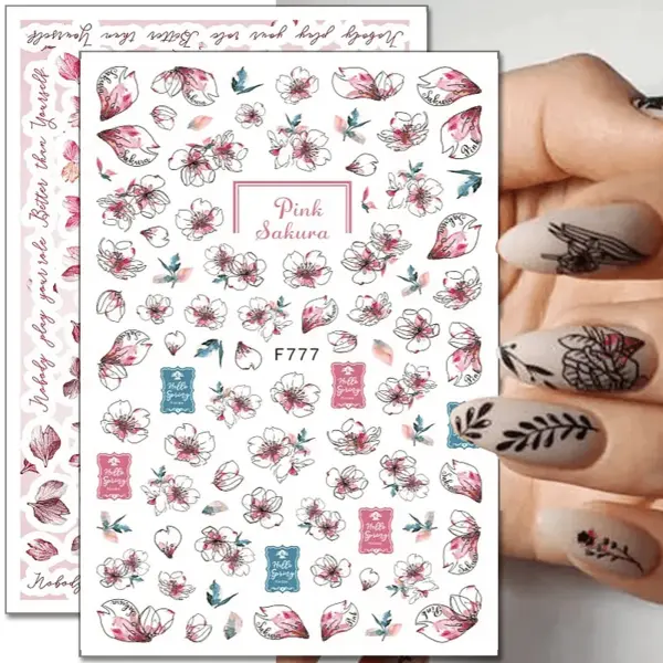 Sticker decor unghii F777 - F779 - EVERIN