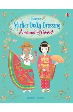 Sticker Dolly Dressing Around the World - Emily Bone