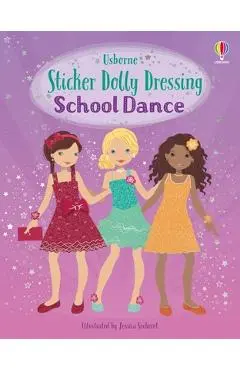 Sticker Dolly Dressing School Dance - Fiona Watt