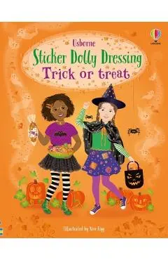 Sticker Dolly Dressing Trick or Treat - Fiona Watt