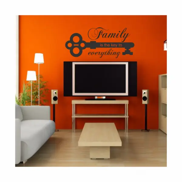 Sticker Family is the key SP6 100x45cm