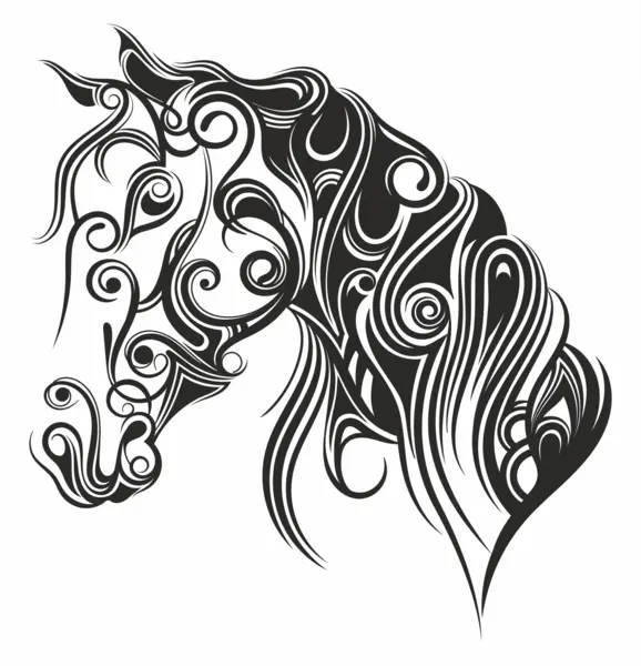 Sticker Horse SP18 60x60cm