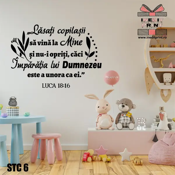 Sticker Luca 18:16 STC6 115x82 cm