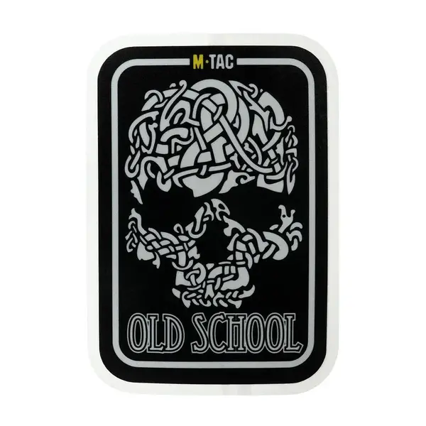 Sticker OLD SCHOOL SKULL M-TAC - SMALL
