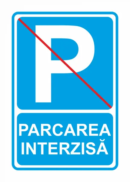 Sticker Parcarea interzisa STK14