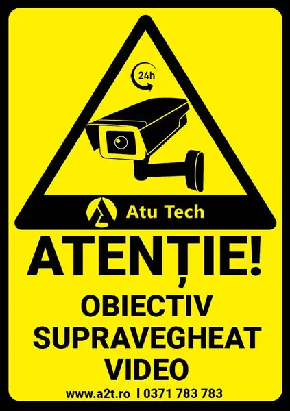 Sticker Supraveghere video