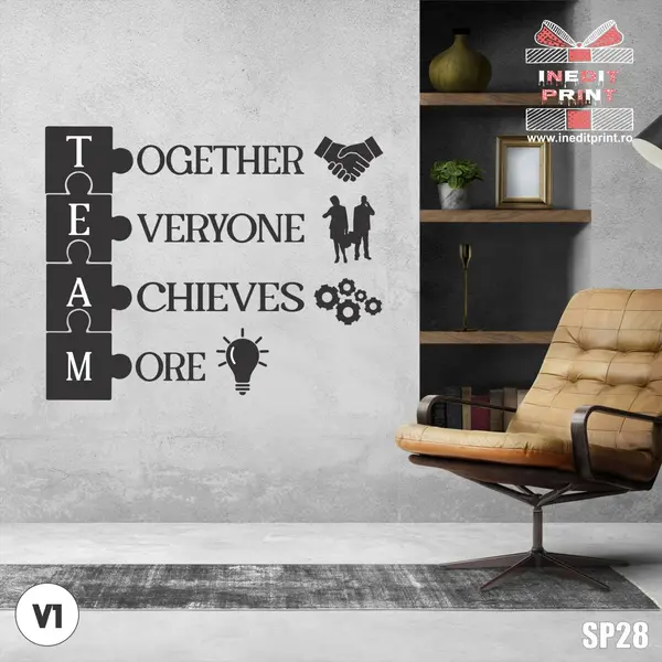 Sticker TEAM SP28 120x97 cm