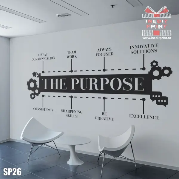 Sticker THE PURPOSE SP26 200x92 cm