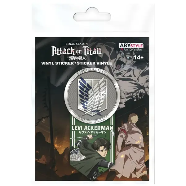 Sticker Vinil Attack on Titan - Levi