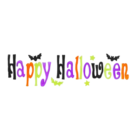 Stickere happy halloween