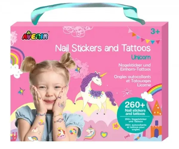 Stickere pentru unghii si tatuaje - Unicorni