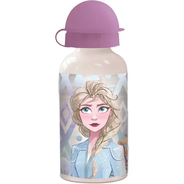 Sticla apa aluminiu SunCity Frozen Mov 400 ml