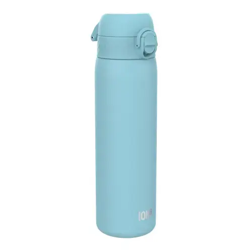 Sticla apa Ion8 I8SS600ABLU2, Slim, inox, 600ml (Albastru)
