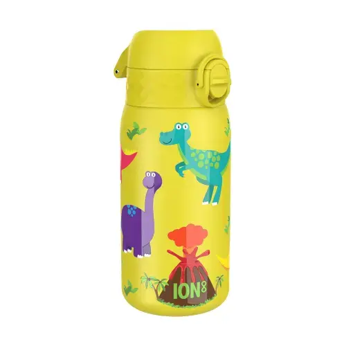 Sticla apa pentru copii Ion8 Dinosaurs, inox, 320ml