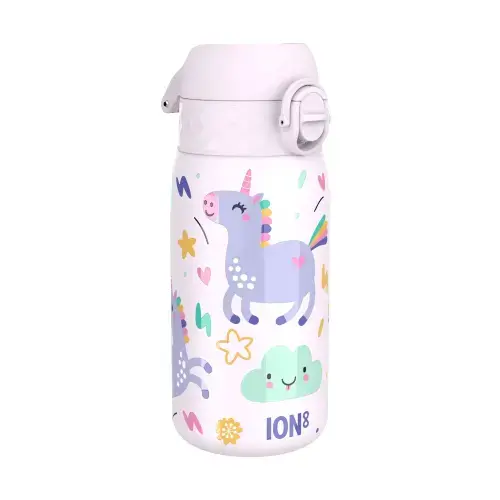 Sticla apa pentru copii Ion8 Unicorns, inox, 320ml