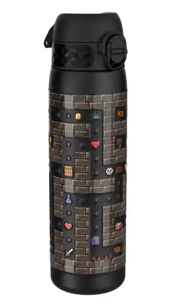 Sticla apa Slim, inox, 500ml, Ion8 Gamer, Multicolor